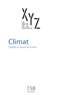 Revue XYZ de la nouvelle, no 158